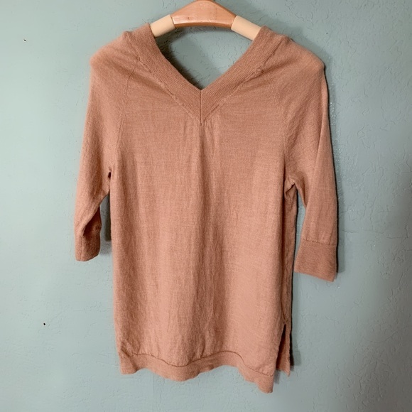 Anthropologie V-neck Pullover Sweater - Picture 5 of 7